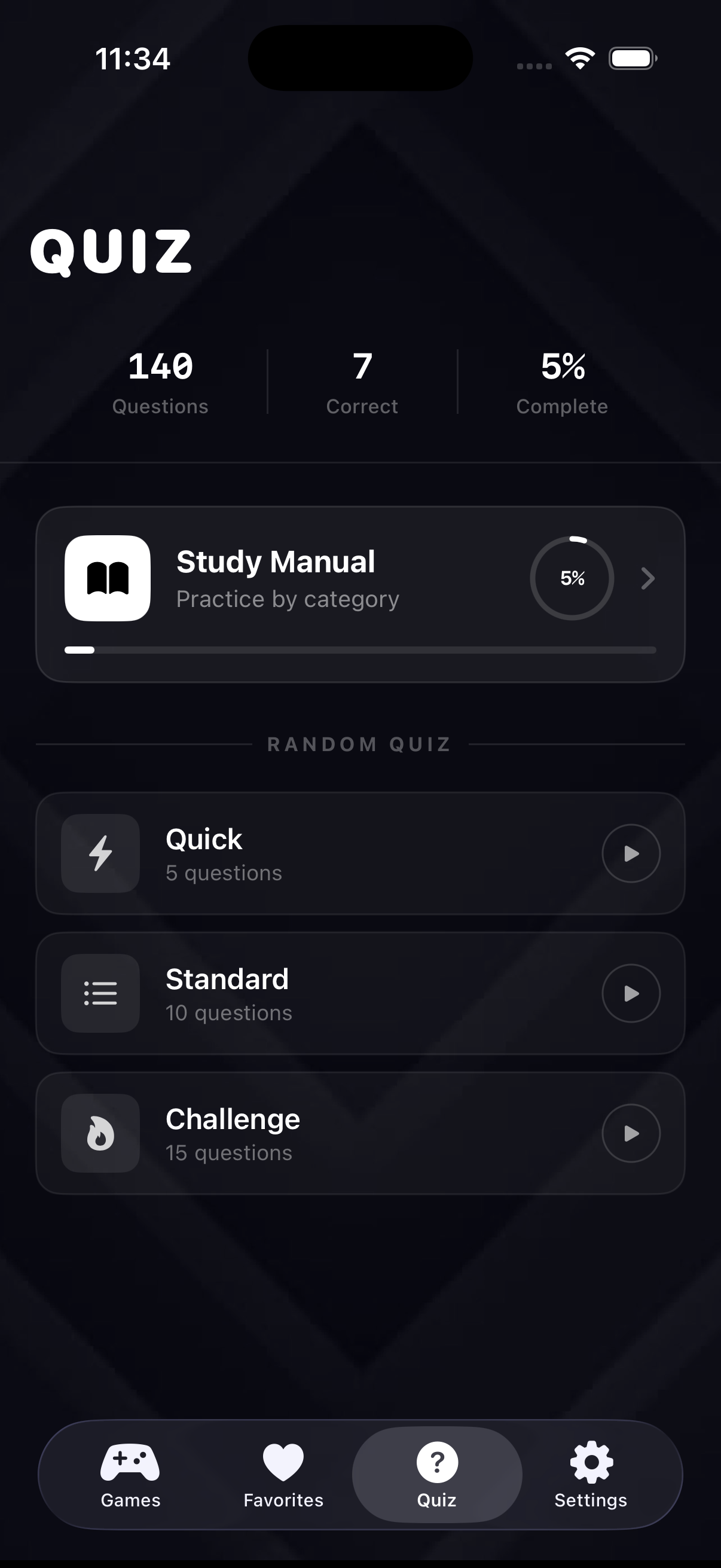 Quiz Mode